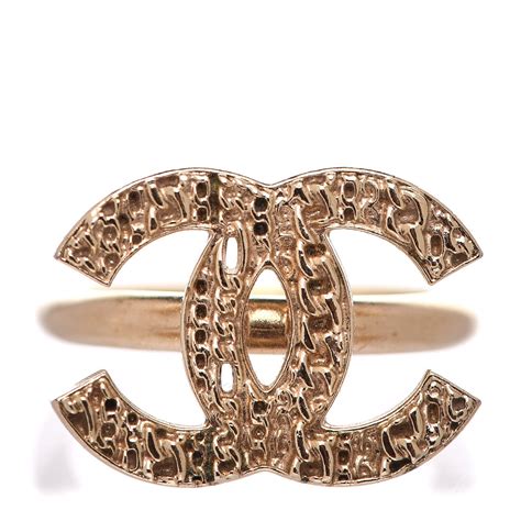 925 chanel cc logo ring|chanel rings for sale.